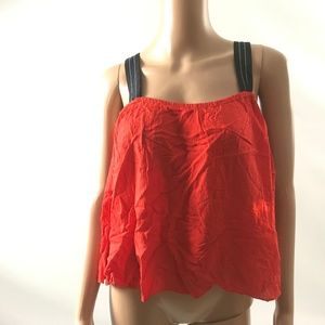 Toxik3 Womens Top Square Neckline Spaghetti Strap